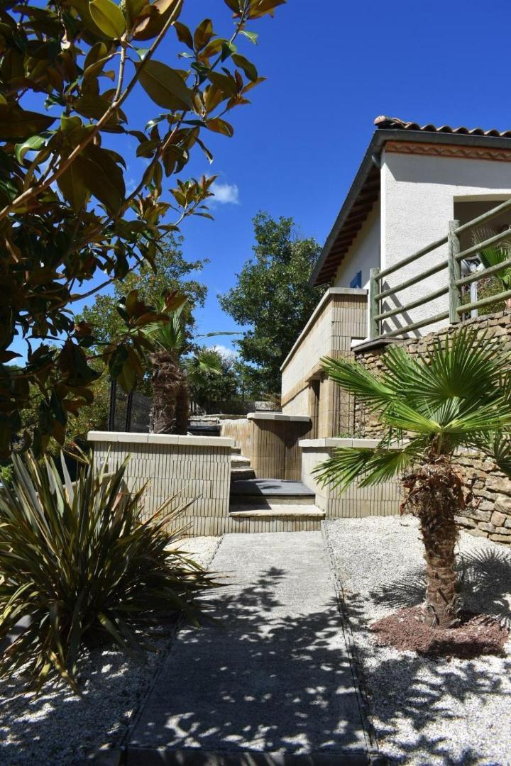 Chambre Au Calme Avec Spa Privatif Gratuit Sud Aveyron Les Palmiers Des Causses Saint-Rome-de-Tarn Εξωτερικό φωτογραφία